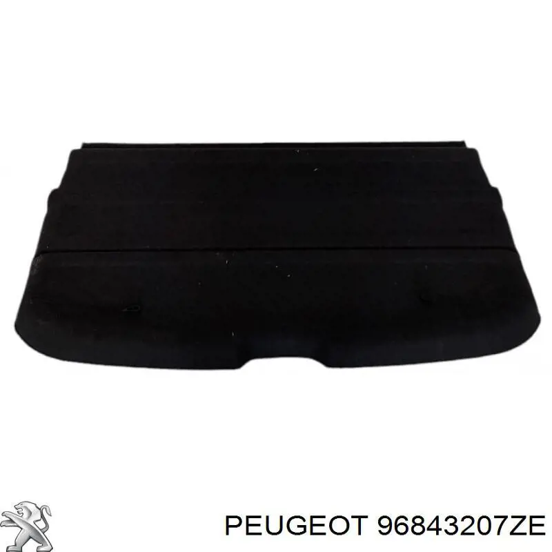 96843207ZE Peugeot/Citroen Полку салону, задня (багажного відсіку)