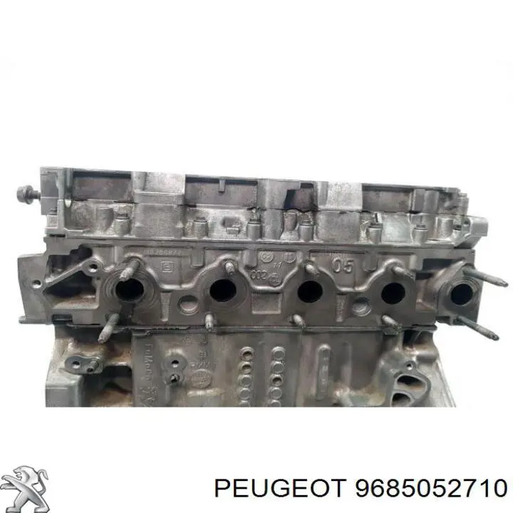 Головка блока циліндрів (ГБЦ) 9685052710 Peugeot/Citroen