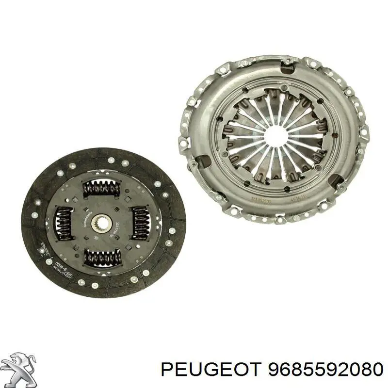 Комплект зчеплення (3 частини) Peugeot/Citroen 9685592080 ціна, від 145.81 USD