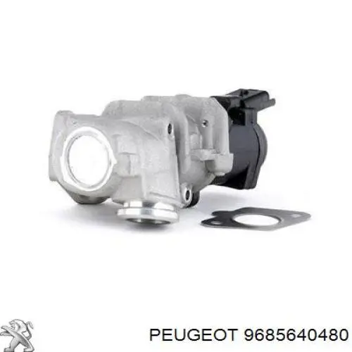9685640480 Peugeot/Citroen клапан egr, рециркуляції газів