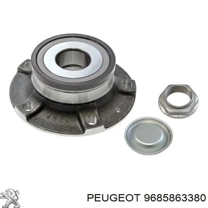 Маточини задніх коліс Peugeot/Citroen 9685863380 ціна, від 62.84 USD