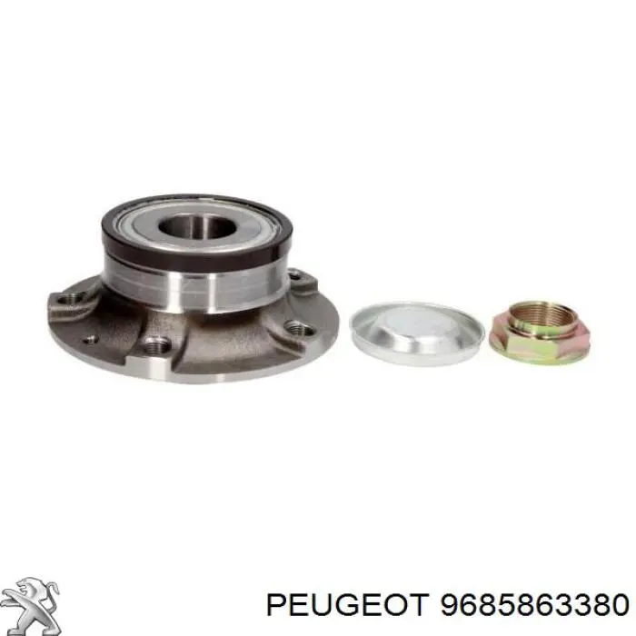 9685863380 Peugeot/Citroen Маточина задня