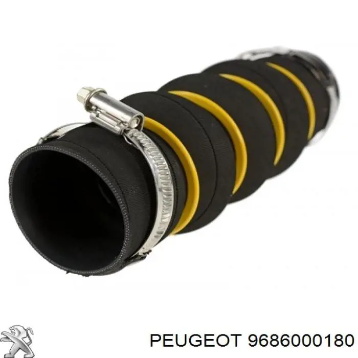 Шланг/патрубок интеркуллера Peugeot/Citroen 9686000180 ціна, від 16.93 USD