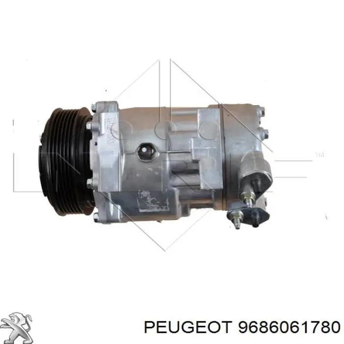 Компресор системи кондиціювання Peugeot/Citroen 9686061780 ціна, від 101.35 USD