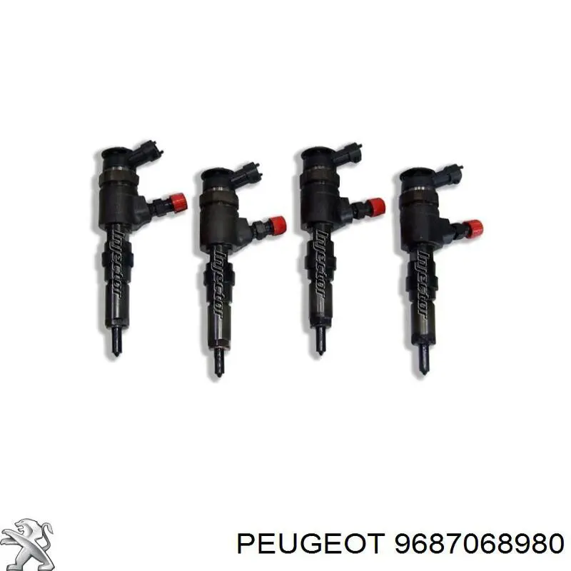 Форсунка паливна Peugeot/Citroen 9687068980 ціна, від 50.79 USD