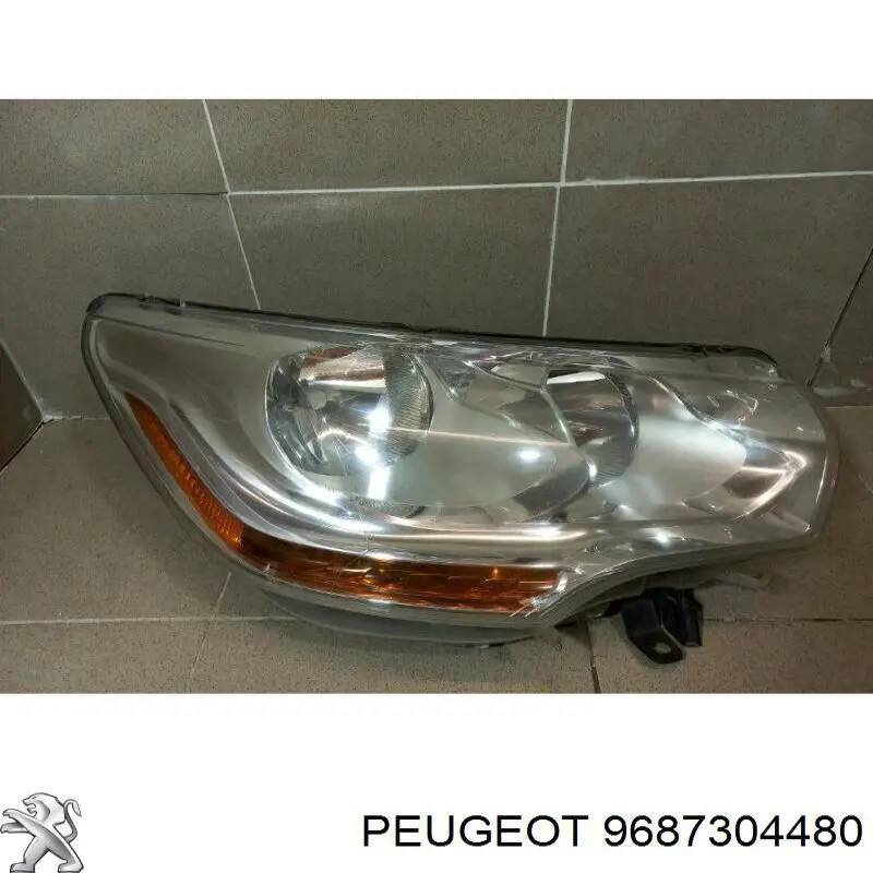 9687304480 Peugeot/Citroen Основна фара - вставка