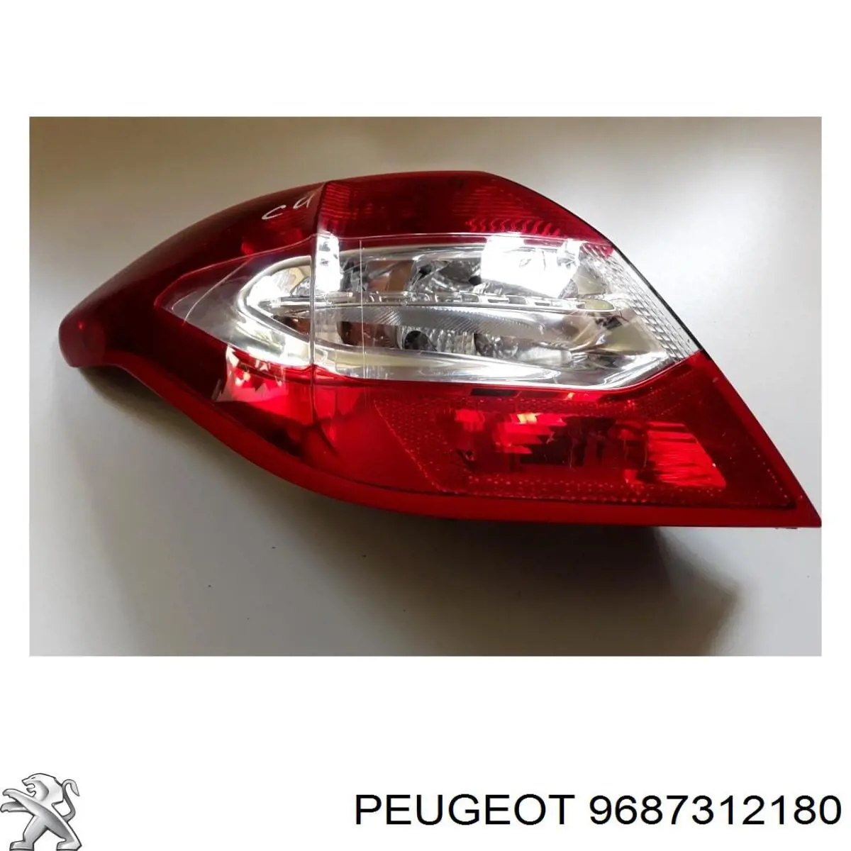 9687312180 Peugeot/Citroen Задній лівий зовнішній ліхтар