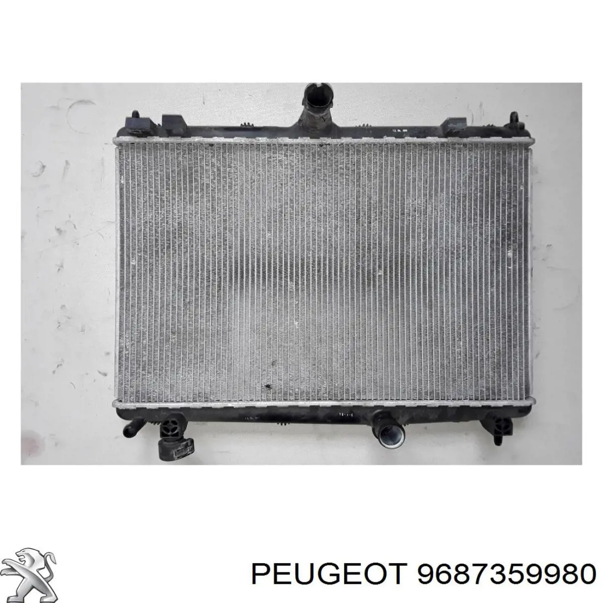 Купити 9687359980 Peugeot/Citroen Радіатор двигуна