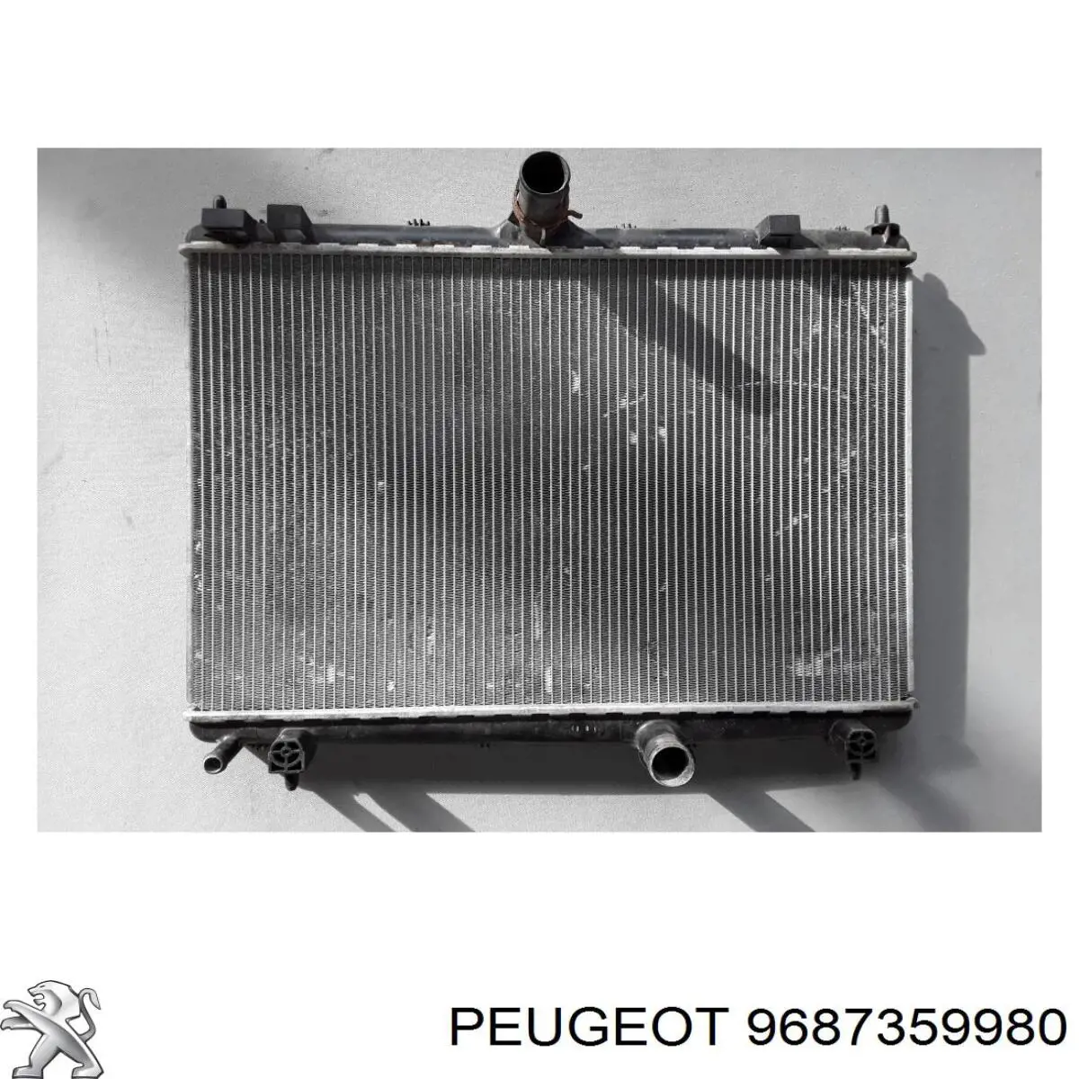 9687359980 Peugeot/Citroen Радіатор охолодження двигуна