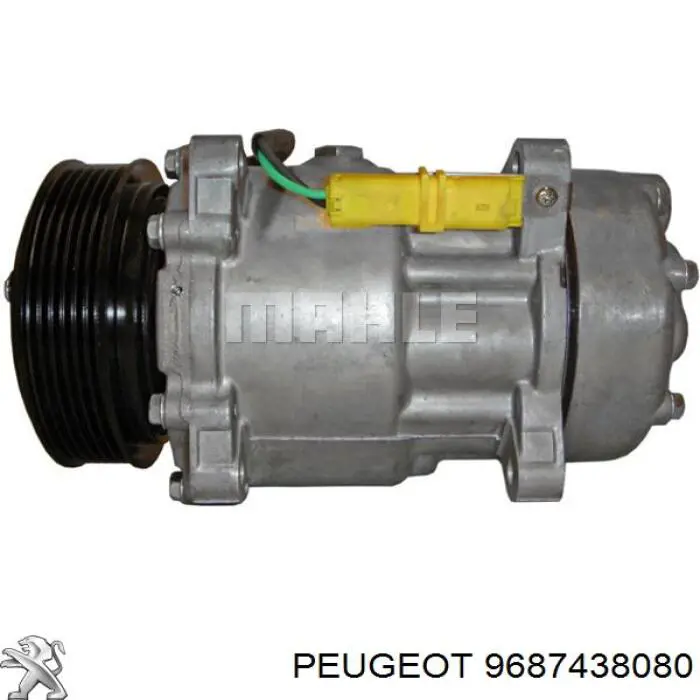 Купити 9687438080 Peugeot/Citroen Компресор кліматичної установки