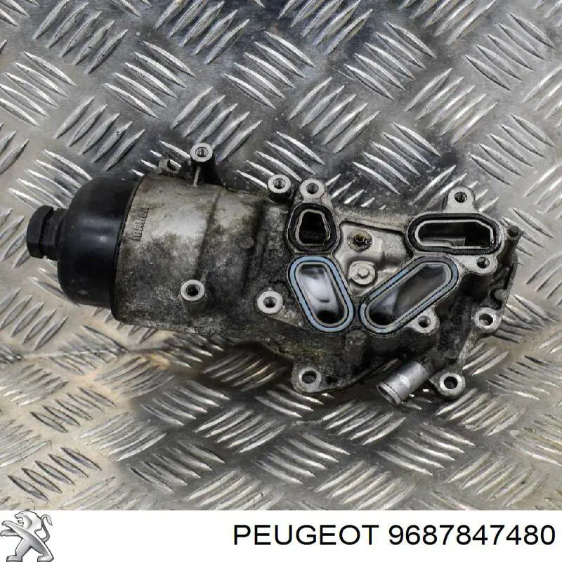 Купити 9687847480 Peugeot/Citroen Корпус масляного фільтра