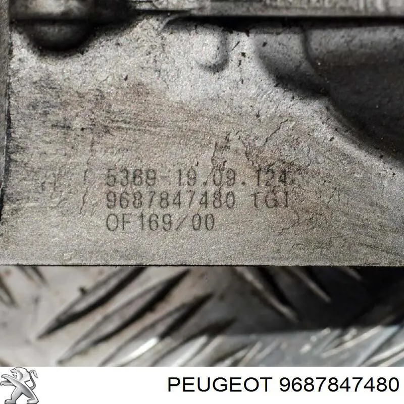 Купити 9687847480 Peugeot/Citroen Корпус масляного фільтра