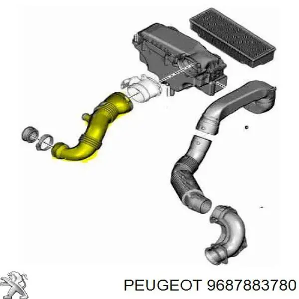  Peugeot/Citroen 9687883780 ціна, від 6.33 USD