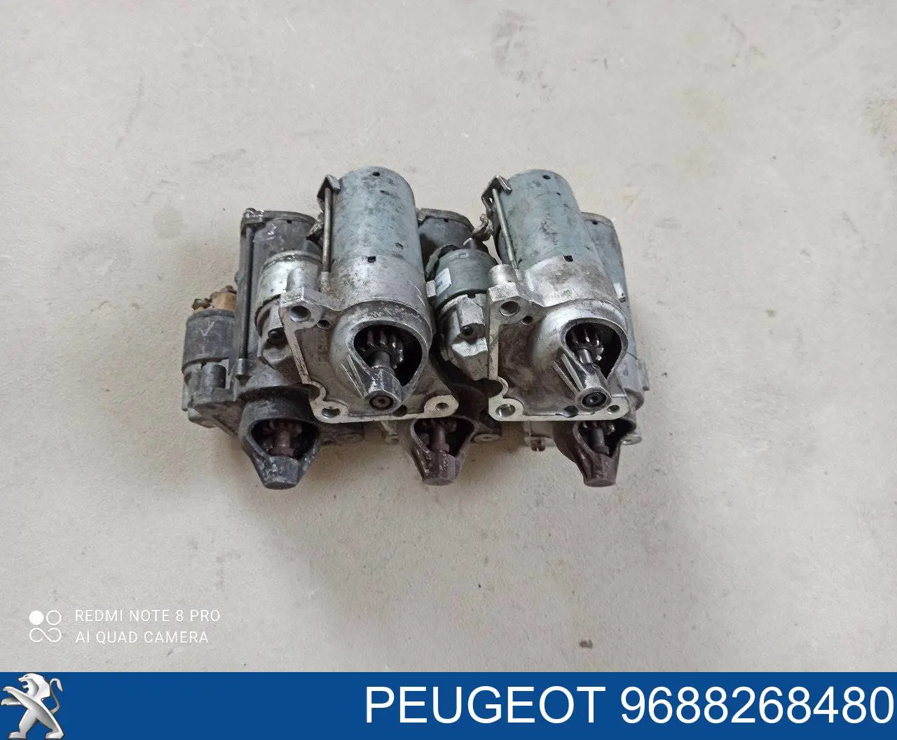 9688268480 Peugeot/Citroen Стартер двигуна