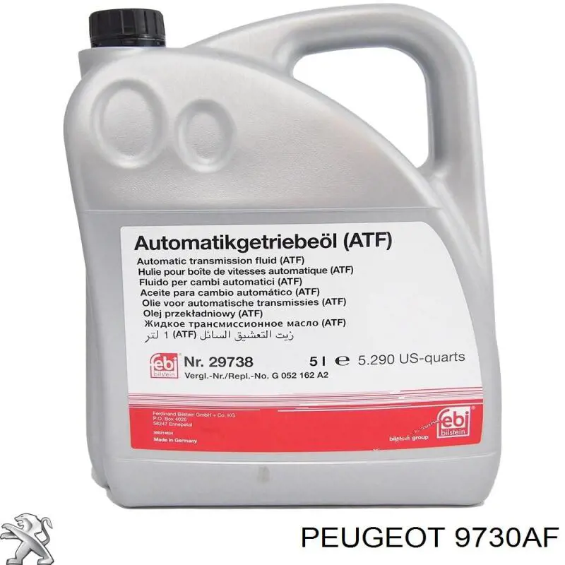 Купити 9730AF Peugeot/Citroen Масло для роздавальної коробки