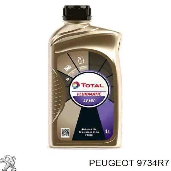 Трансмісійне масло Peugeot/Citroen 9734R7