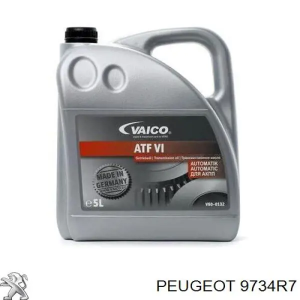9734R7 Peugeot/Citroen Масло для роздавальної коробки