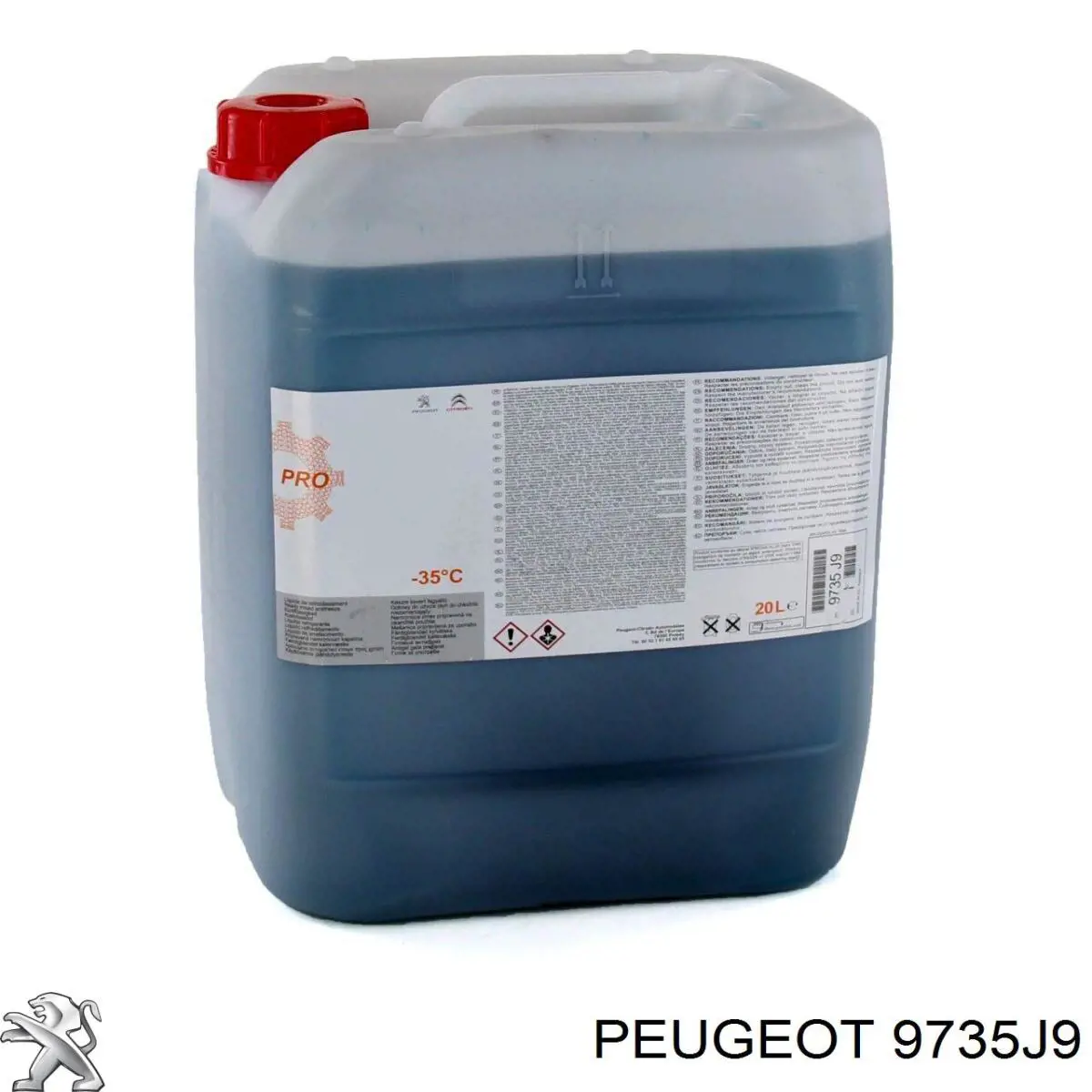 Антифріз концентрат Peugeot/Citroen 9735J9 ціна, від 119.07 USD