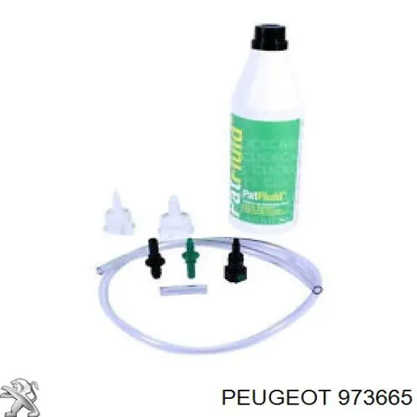 973665 Peugeot/Citroen РІдина для очищення сажекоптевих фільтрів