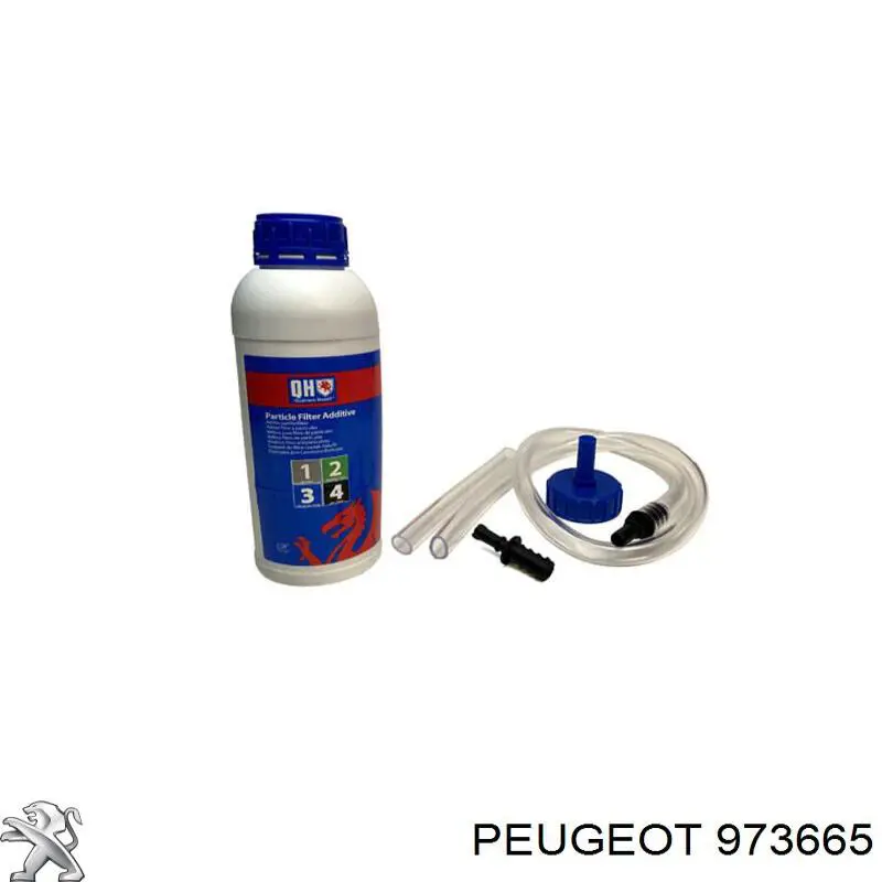 Купити 973665 Peugeot/Citroen РІдина для очищення сажекоптевих фільтрів