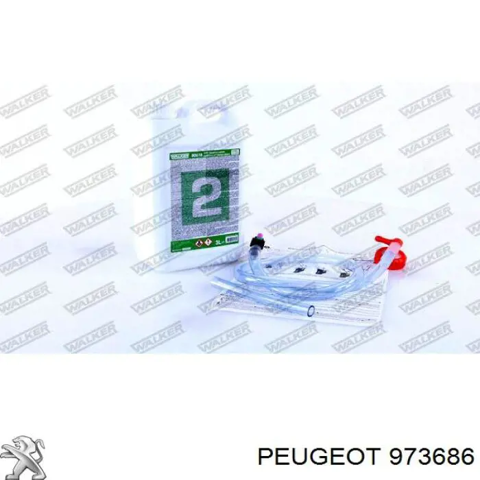 РІдина для очищення сажекоптевих фільтрів 973686 Peugeot/Citroen