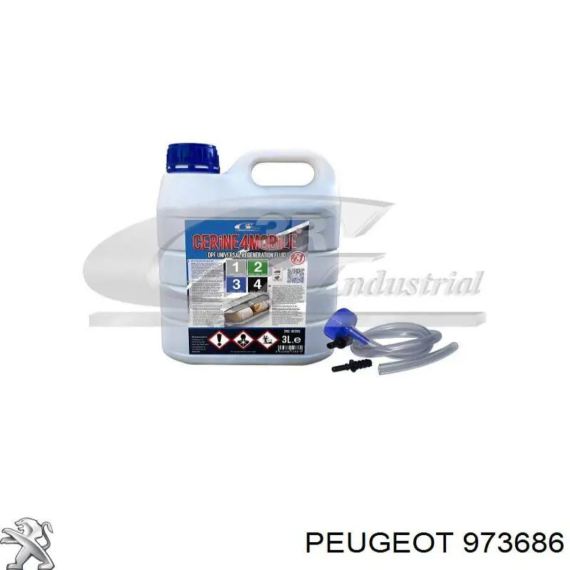 РІдина для очищення сажекоптевих фільтрів Peugeot/Citroen 973686 ціна, від 87.15 USD