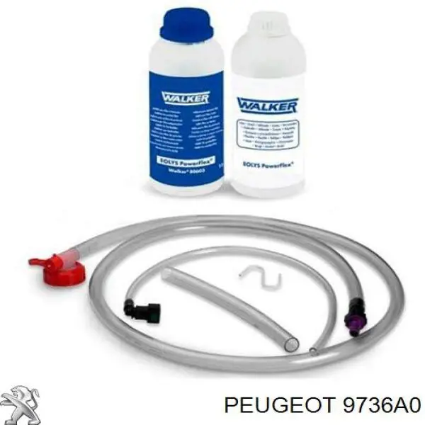 Масло для сажекоптевих фільтрів Peugeot/Citroen 9736A0