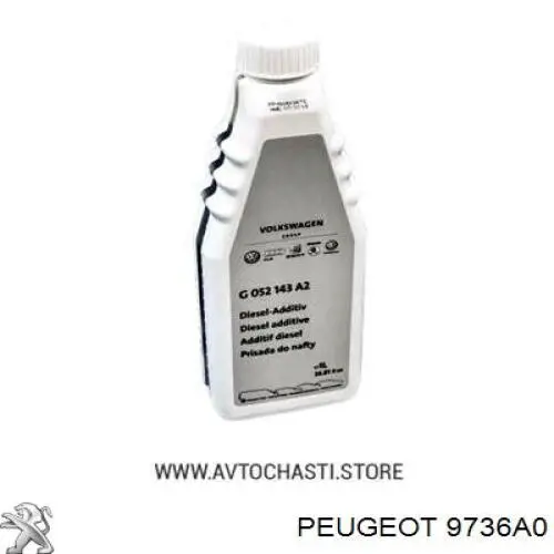 РІдина для очищення сажекоптевих фільтрів Peugeot/Citroen 9736A0 ціна, від 131.81 USD