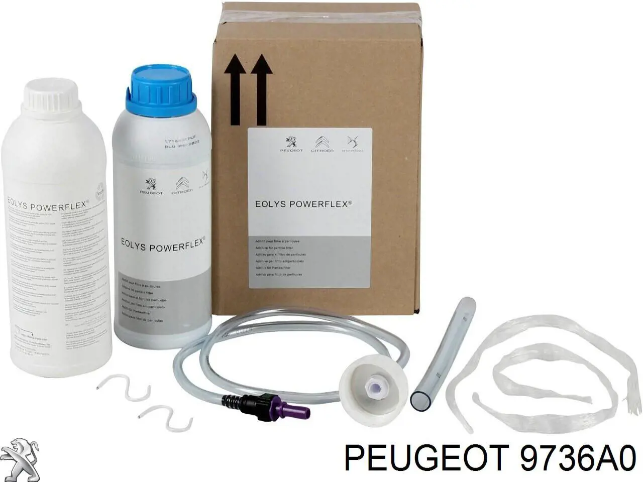 Купити 9736A0 Peugeot/Citroen РІдина для очищення сажекоптевих фільтрів
