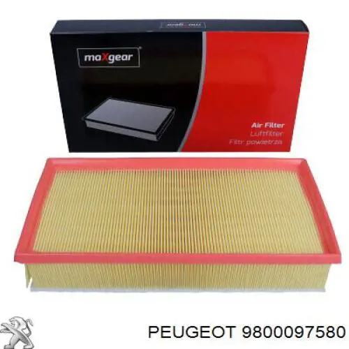 Купити 9800097580 Peugeot/Citroen Автомобільний фільтр повітря