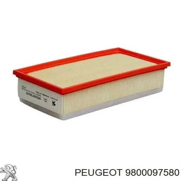 9800097580 Peugeot/Citroen Повітряний фільтр двигуна