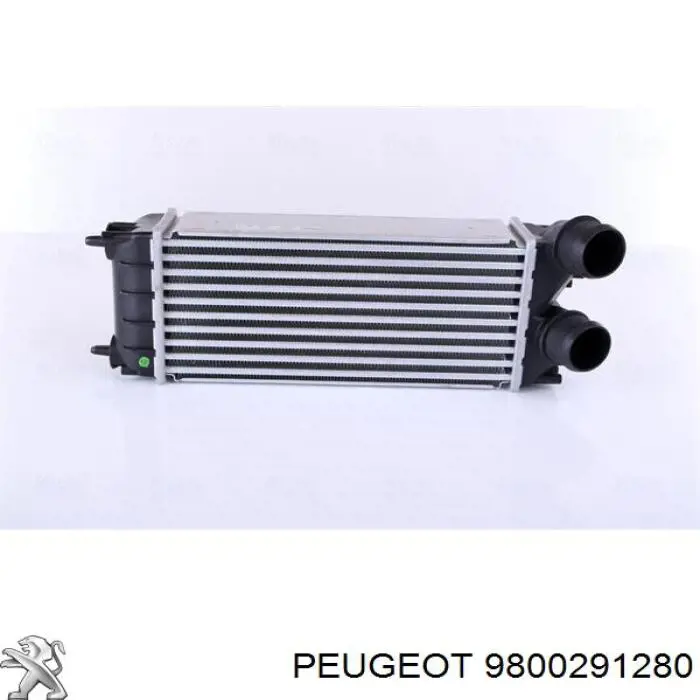 9800291280 Peugeot/Citroen Охолоджувач наддувочного повітря