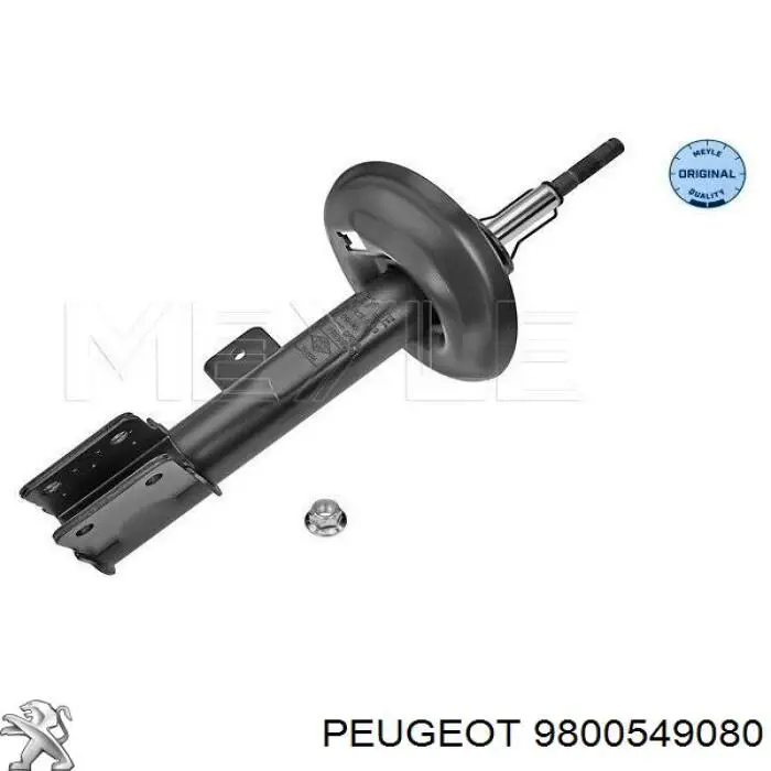 Купити 9800549080 Peugeot/Citroen Амортизатор передній, правий