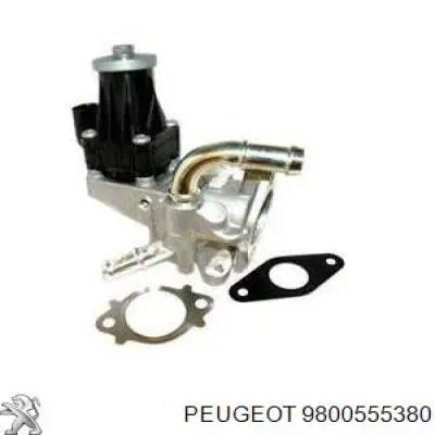 9800555380 Peugeot/Citroen клапан egr, рециркуляції газів