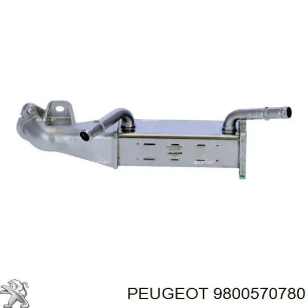 Радіатор системи EGR рециркуляції вихлопних газів Peugeot/Citroen 9800570780 ціна, від 149.50 USD