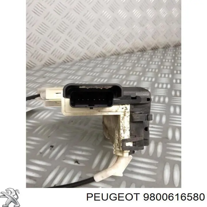 9800616580 Peugeot/Citroen Замок двері правої передньої