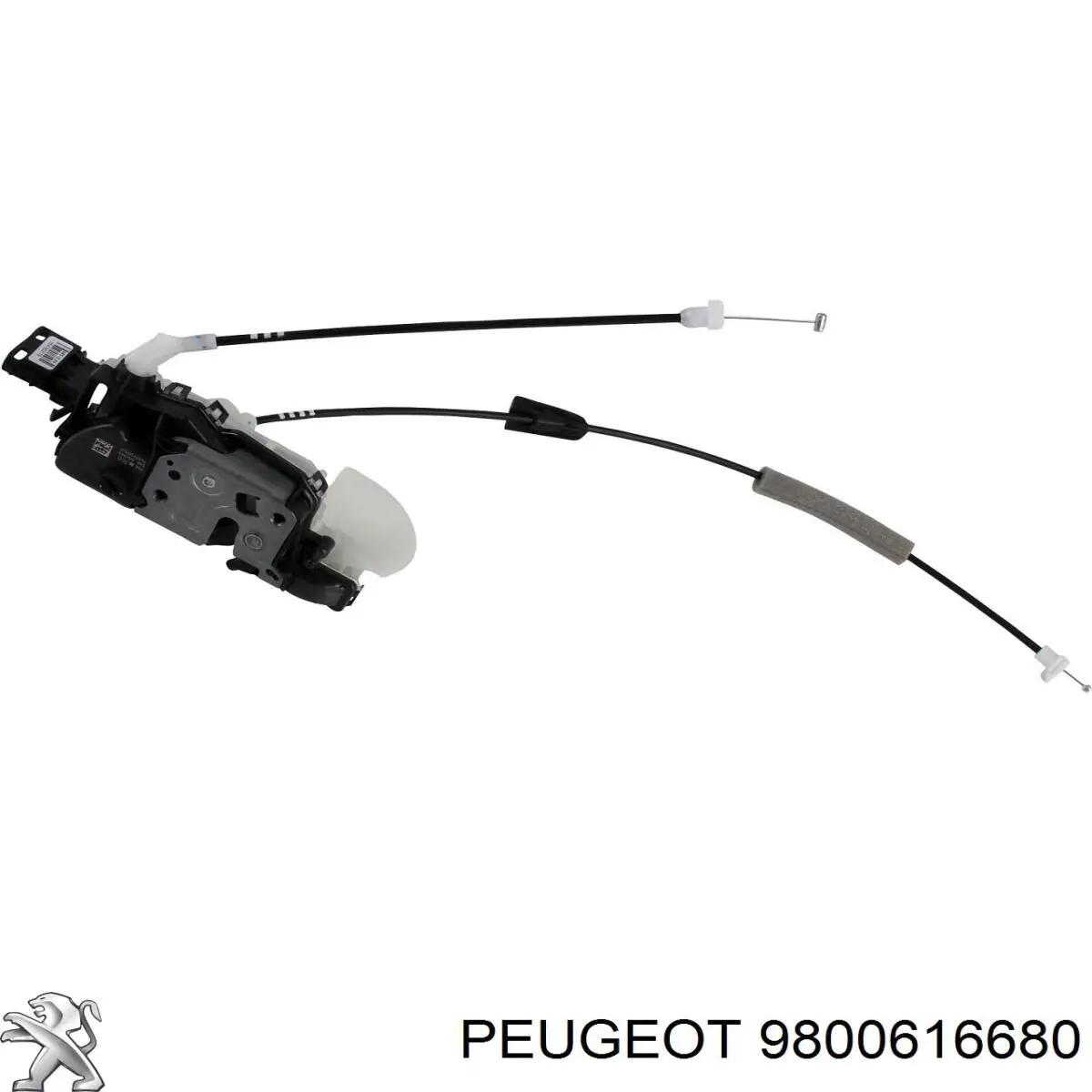 9800616680 Peugeot/Citroen Замок водійських дверей