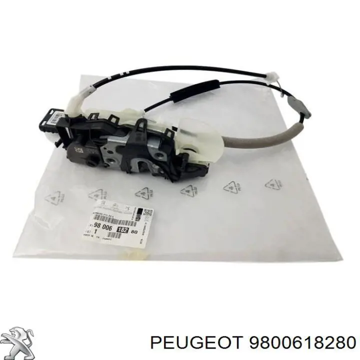 Замок передньої двері, лівої Peugeot/Citroen 9800618280 ціна, від 36.22 USD