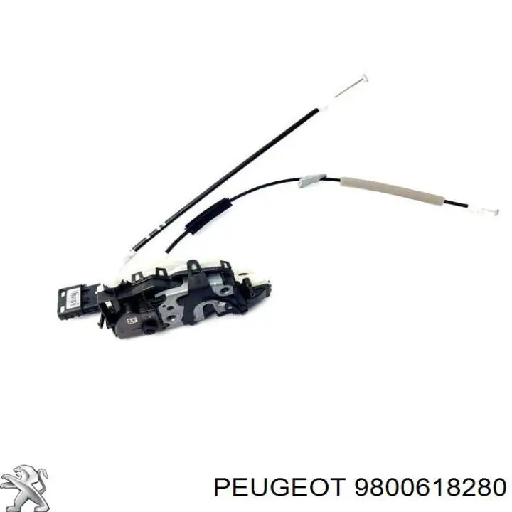 Замок передньої двері, лівої 9800618280 Peugeot/Citroen