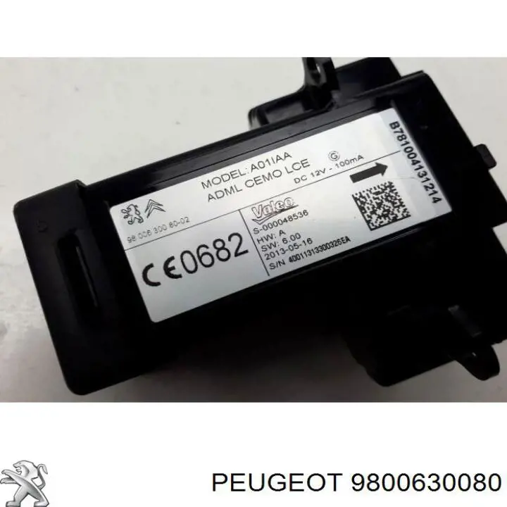  Peugeot/Citroen 9800630080 ціна, від 35.51 USD