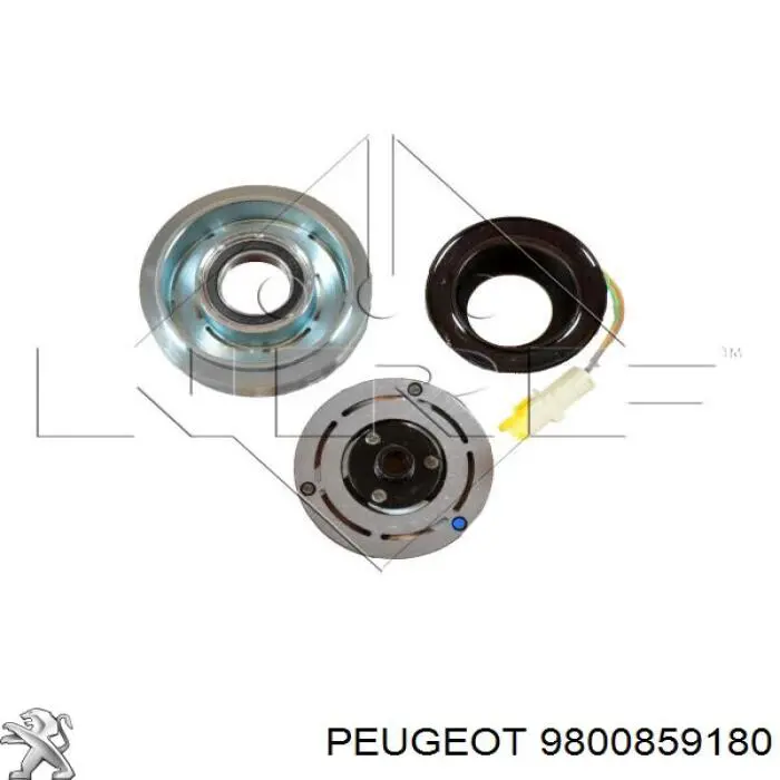 9800859180 Peugeot/Citroen компресор кондиціонера