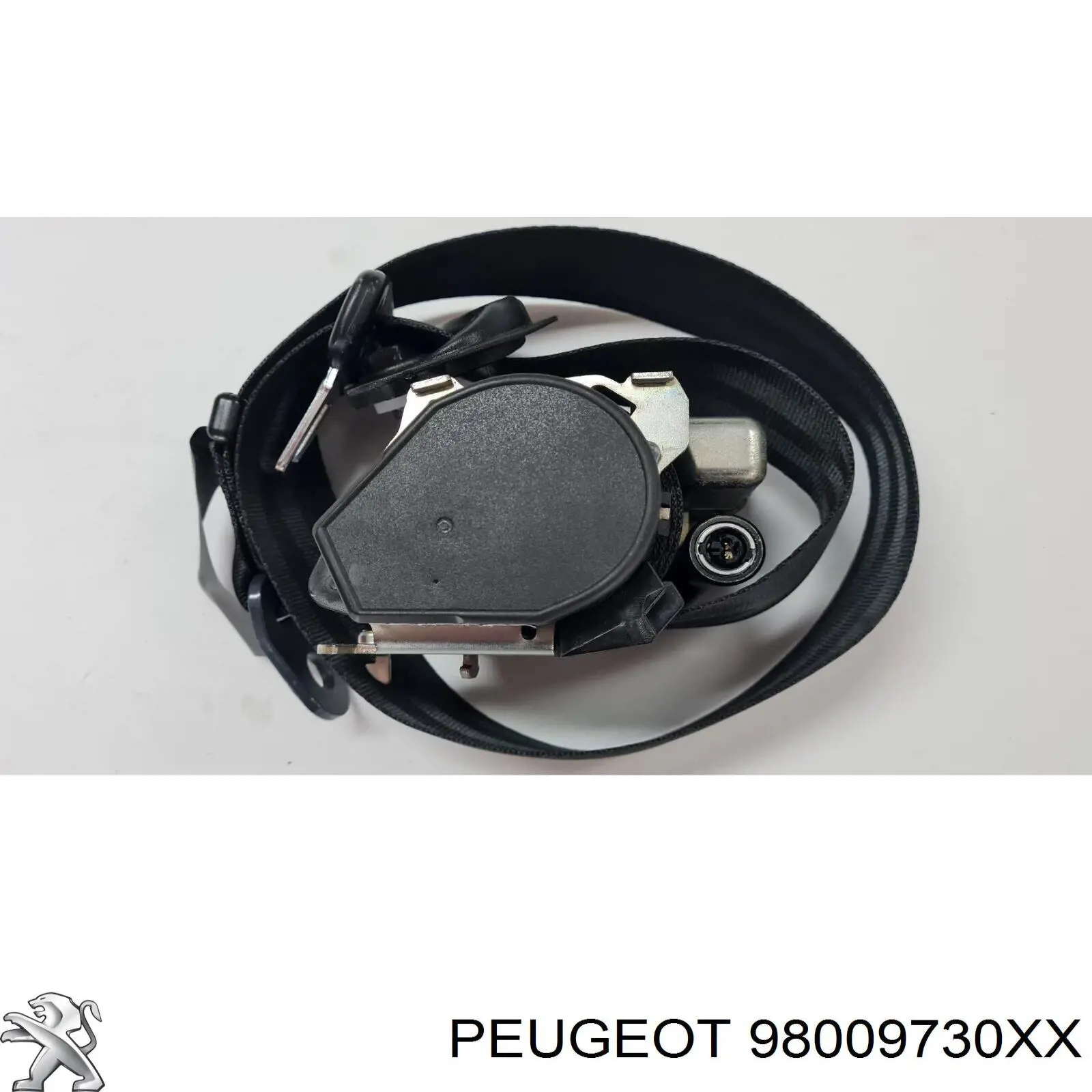 Купити 98009730XX Peugeot/Citroen Пасок безпеки передній правий