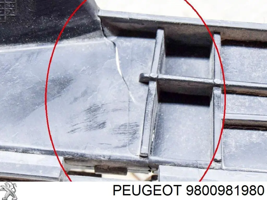 Купити 9800981980 Peugeot/Citroen Кронштейн бампера заднього, центральний