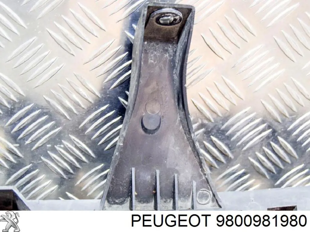 9800981980 Peugeot/Citroen Кронштейн бампера заднього, центральний