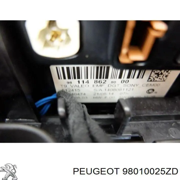 Купити 98010025ZD Peugeot/Citroen Дисплей багатофункціональний