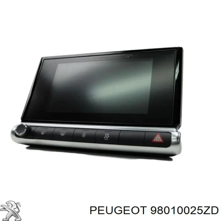 Дисплей багатофункціональний 98010025ZD Peugeot/Citroen