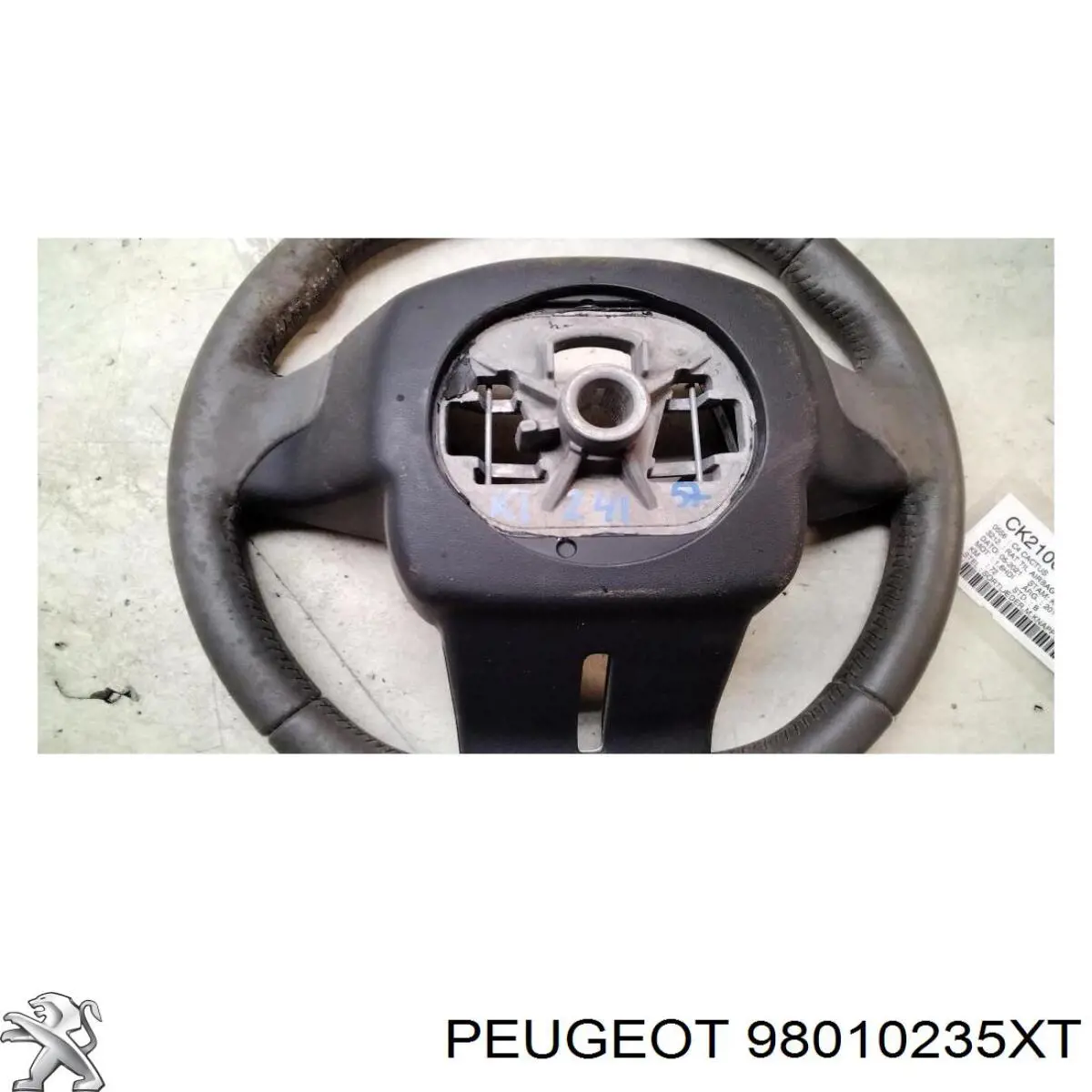 98010235XT Peugeot/Citroen Молдинг передніх лівих дверей