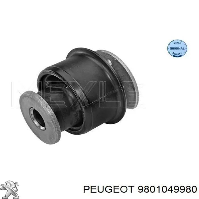Купити 9801049980 Peugeot/Citroen Сайлентблок заднього поздовжнього нижнього важеля