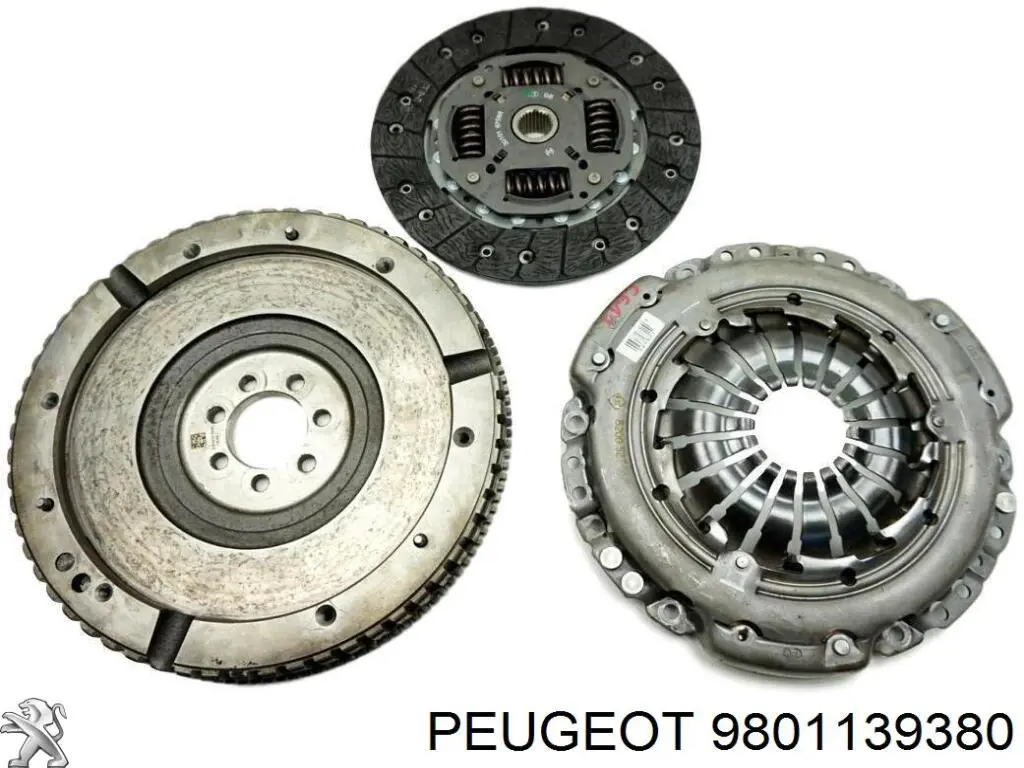 9801139380 Peugeot/Citroen Диск зчеплення
