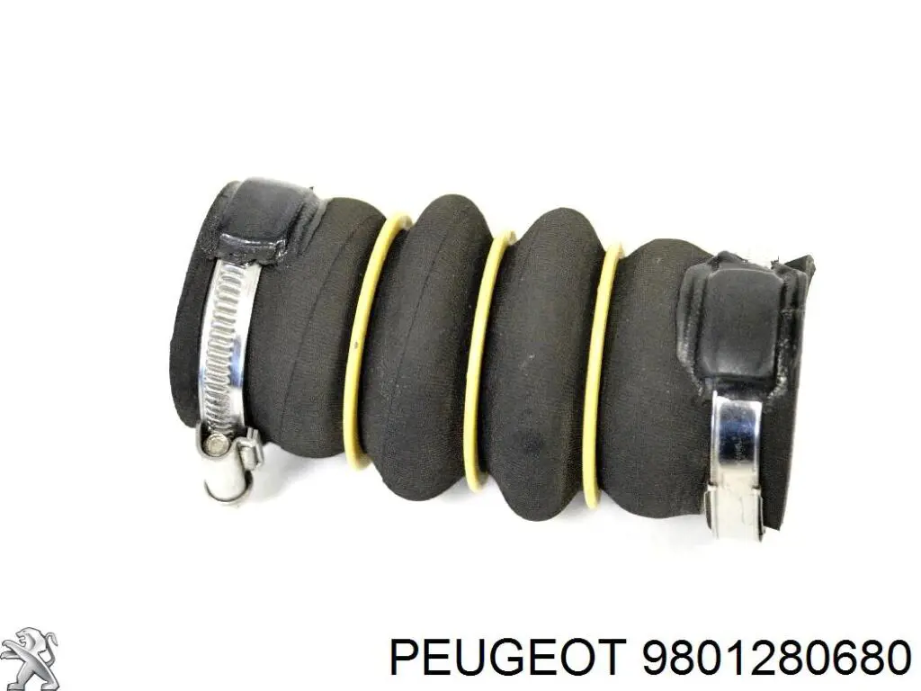 9801280680 Peugeot/Citroen Шланг/патрубок интеркуллера